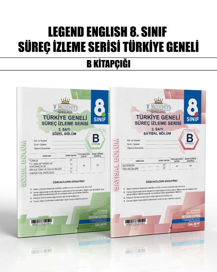 LEGEND 08.SINIF TÜRKİYE GENELİ SY/SZ 2-B -24-25